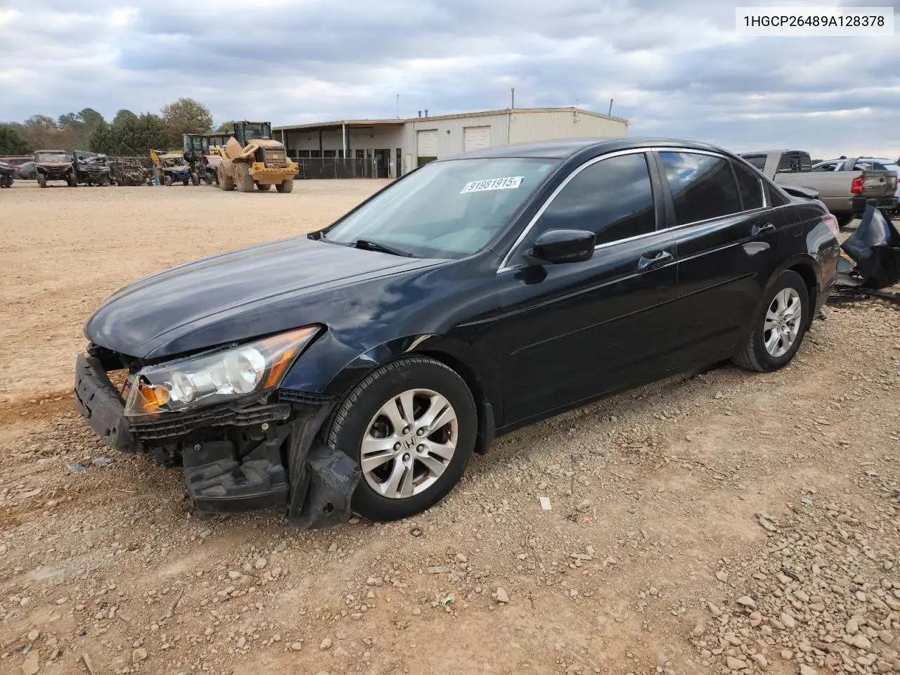 1HGCP26489A128378 2009 Honda Accord Lxp
