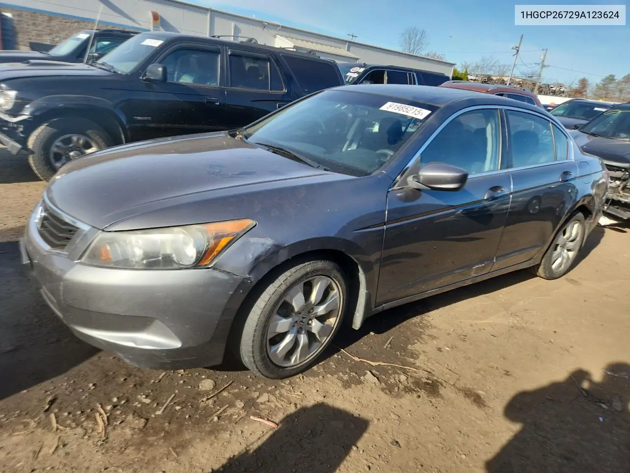 1HGCP26729A123624 2009 Honda Accord Ex