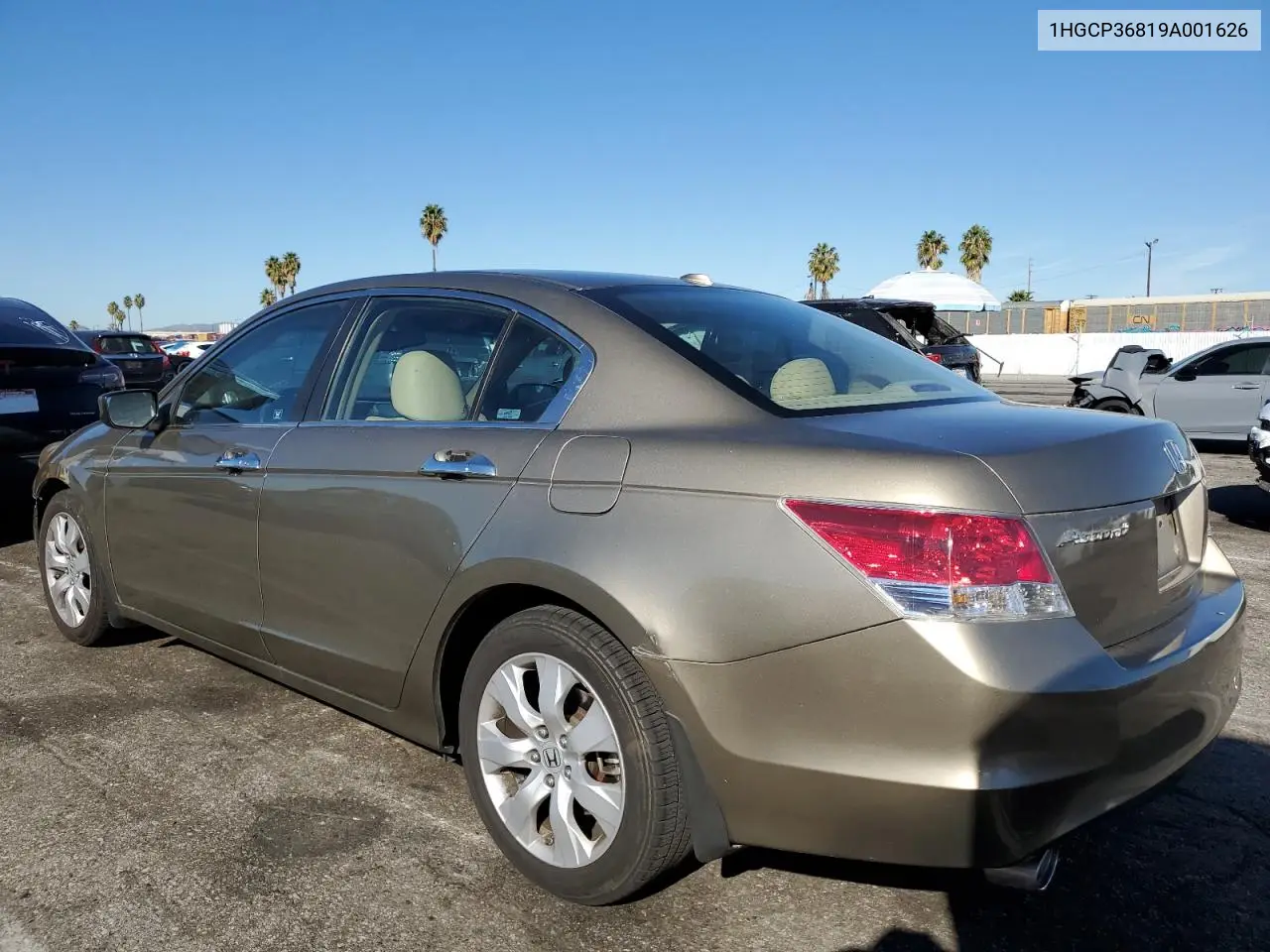 1HGCP36819A001626 2009 Honda Accord Exl
