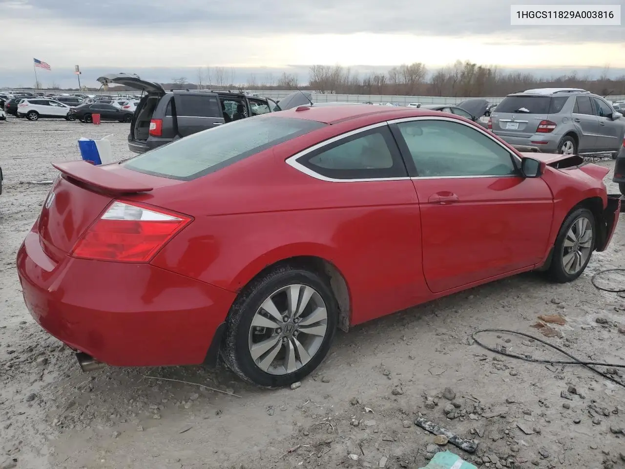 1HGCS11829A003816 2009 Honda Accord Exl