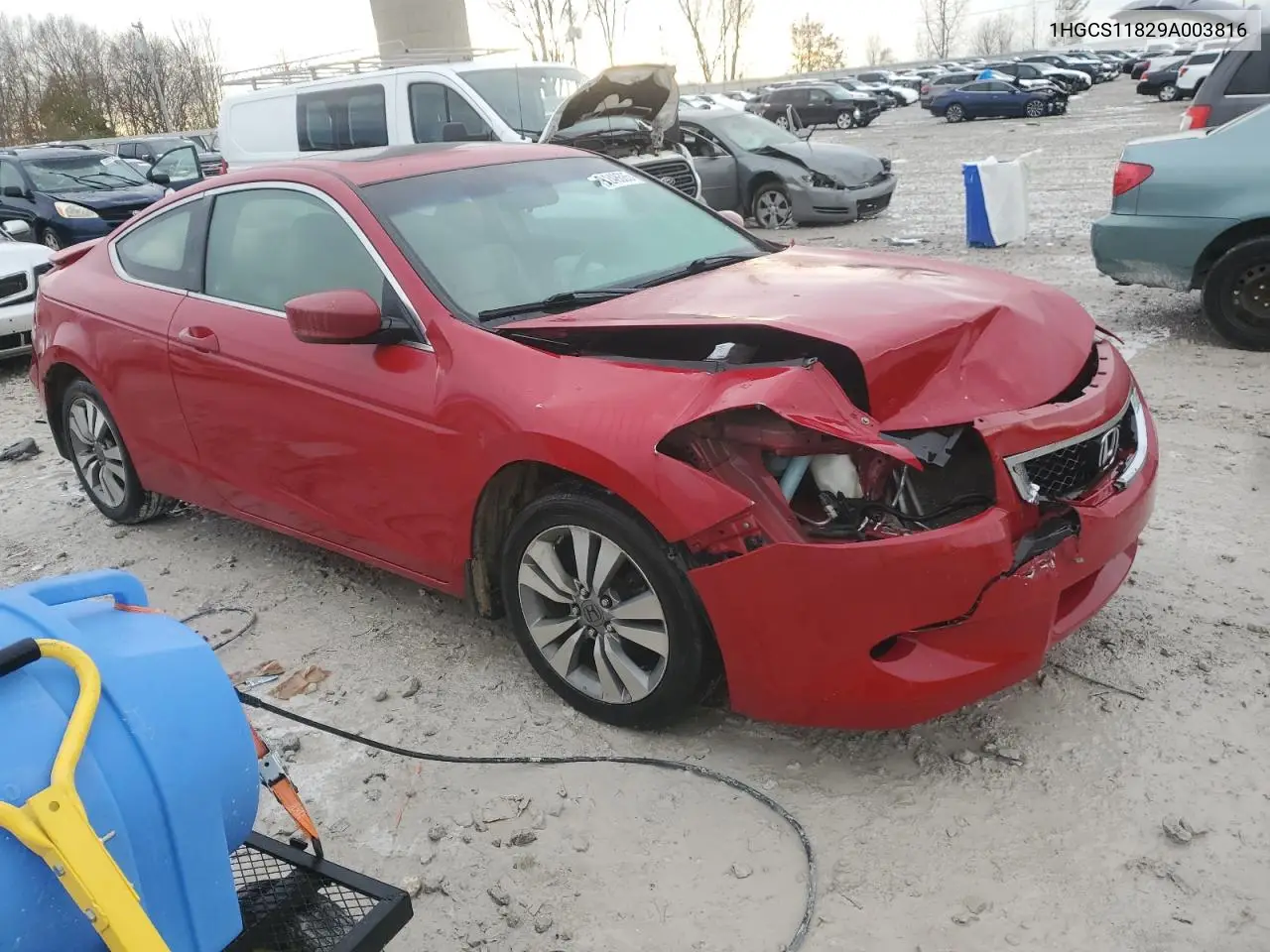 1HGCS11829A003816 2009 Honda Accord Exl