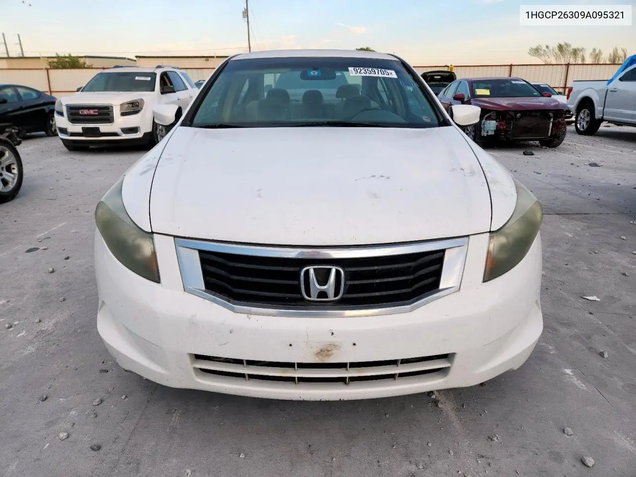1HGCP26309A095321 2009 Honda Accord Lx