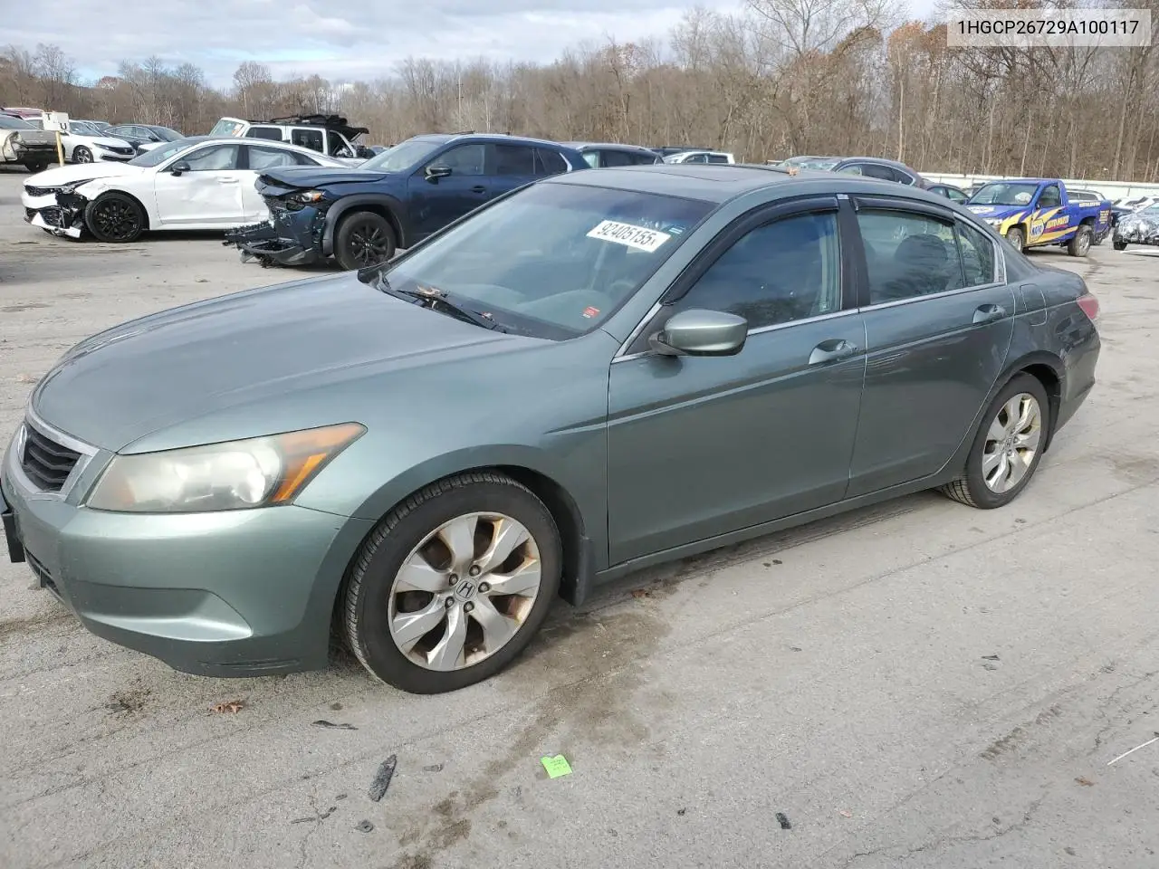 1HGCP26729A100117 2009 Honda Accord Ex
