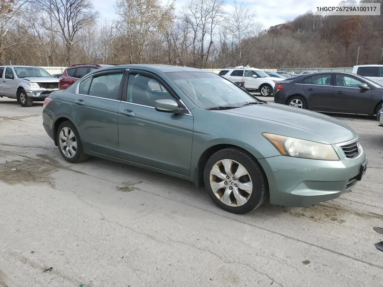 1HGCP26729A100117 2009 Honda Accord Ex