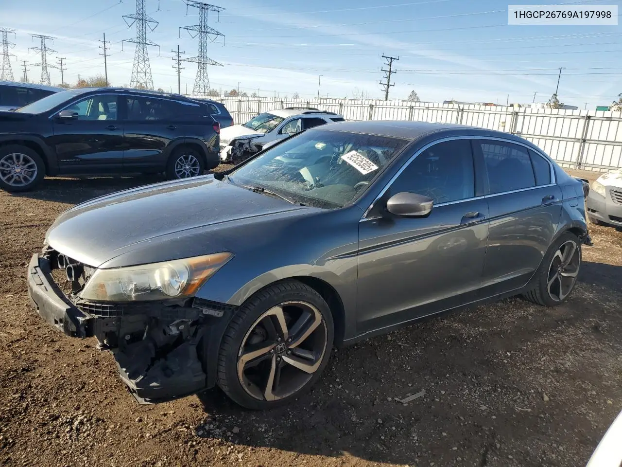 1HGCP26769A197998 2009 Honda Accord Ex
