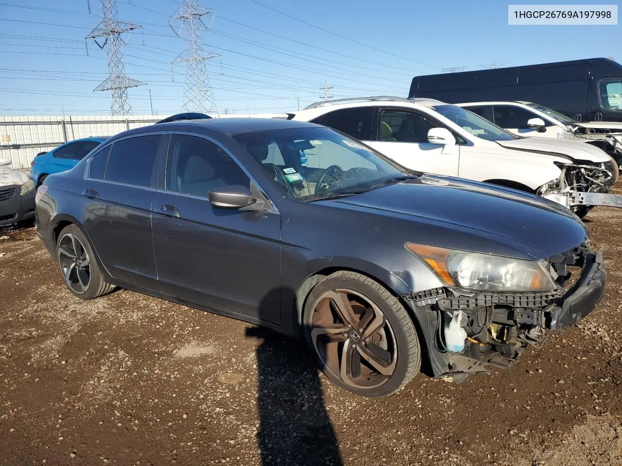 1HGCP26769A197998 2009 Honda Accord Ex