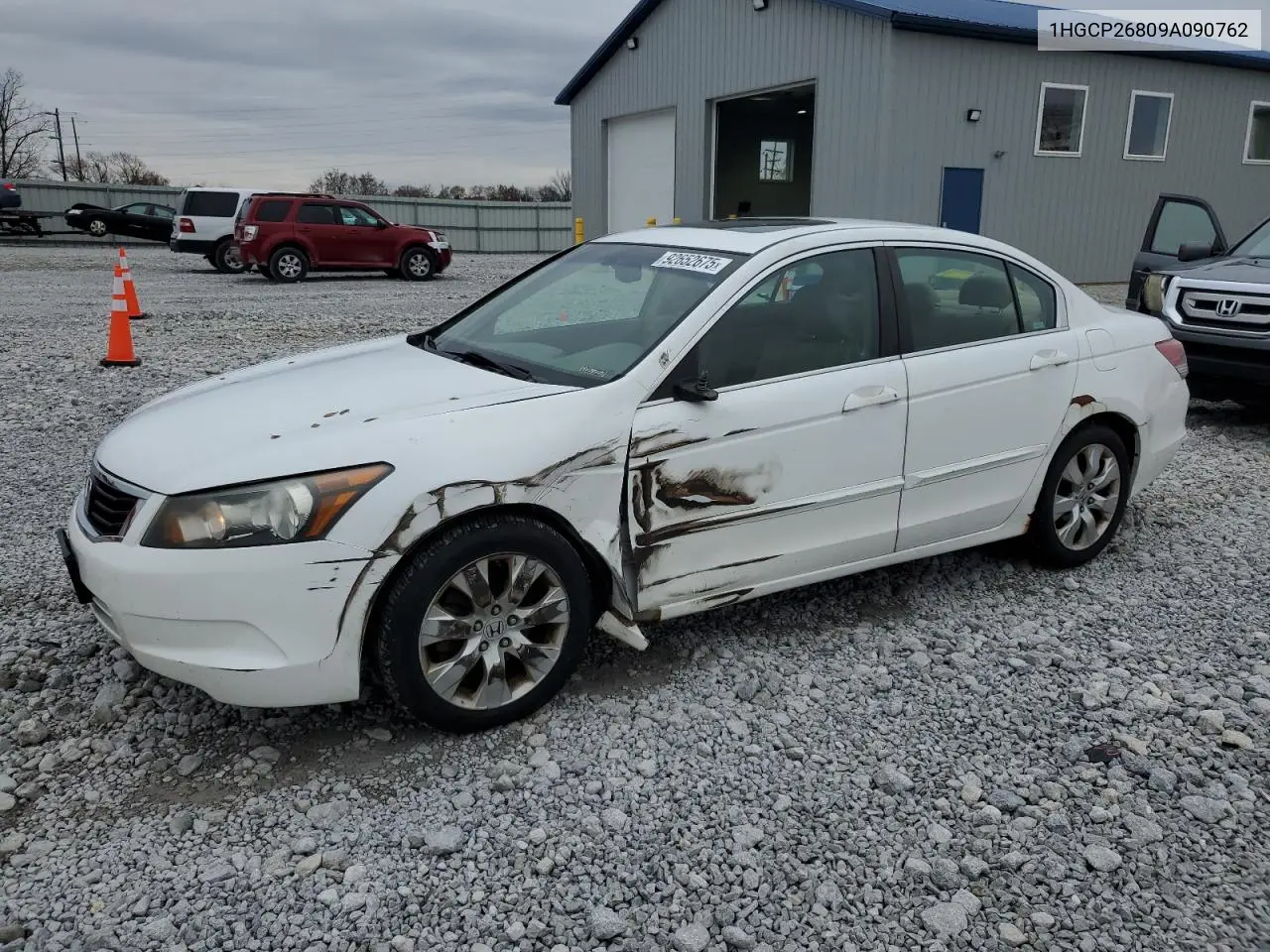 1HGCP26809A090762 2009 Honda Accord Exl