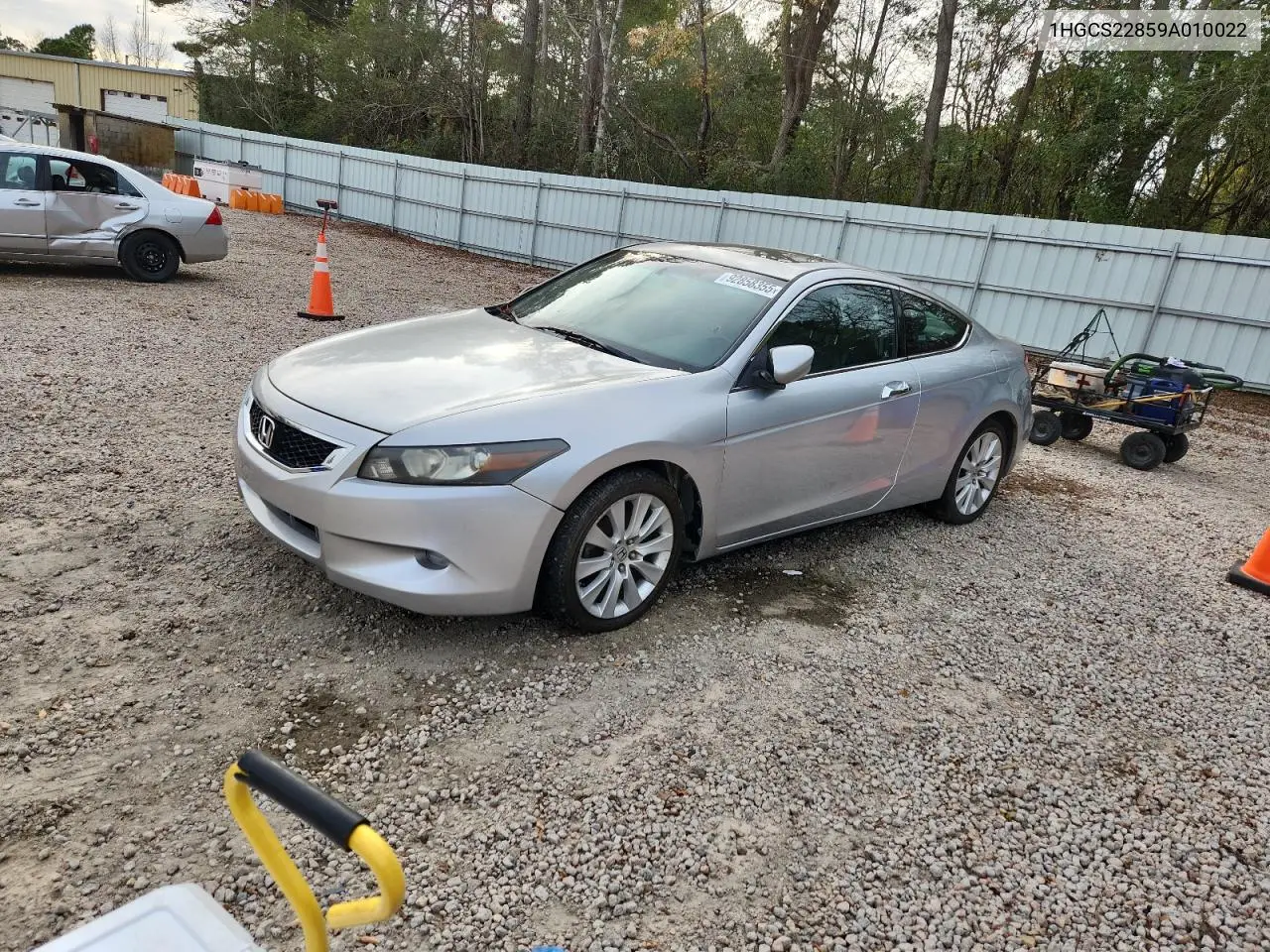 1HGCS22859A010022 2009 Honda Accord Exl