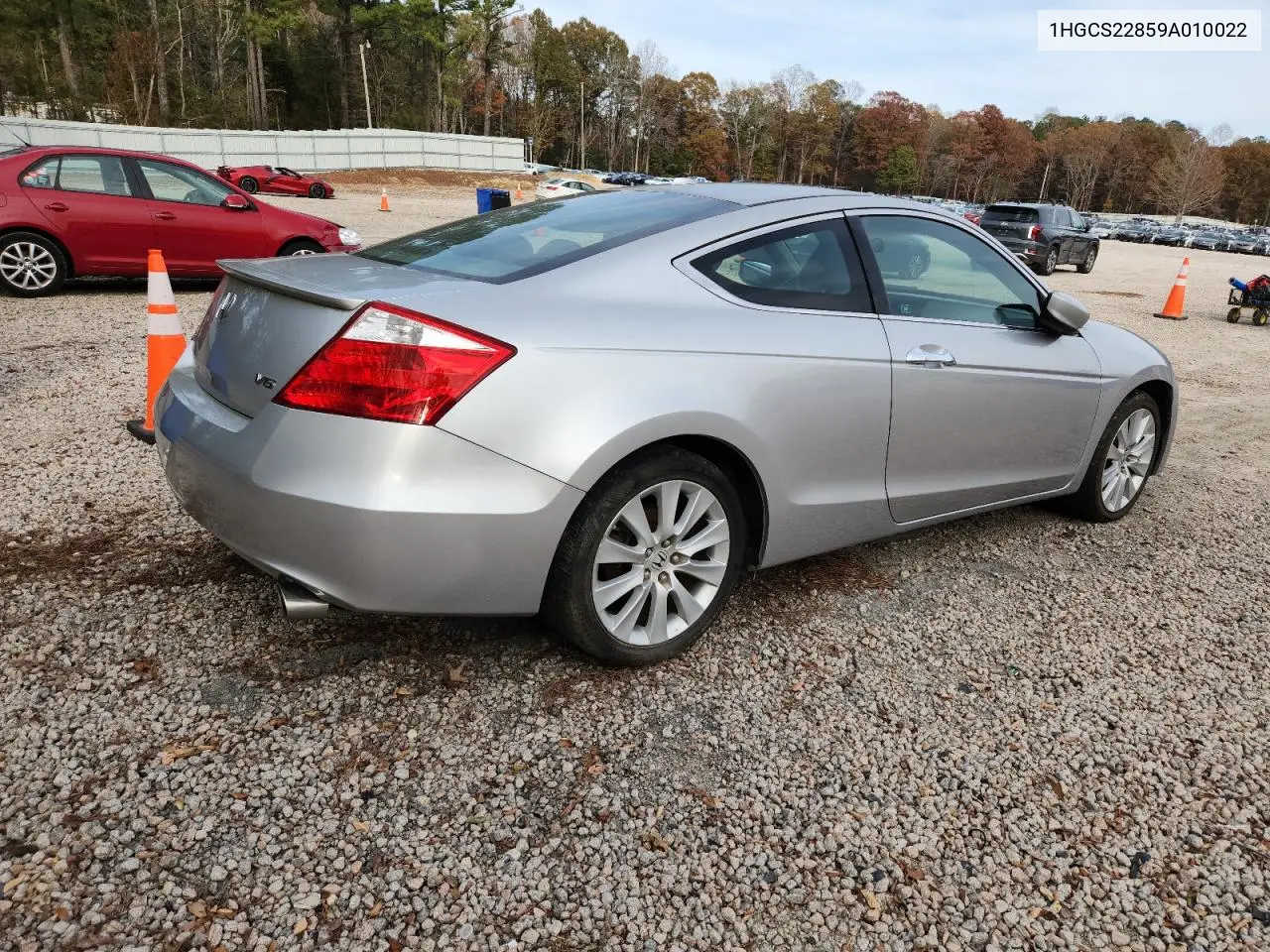 1HGCS22859A010022 2009 Honda Accord Exl