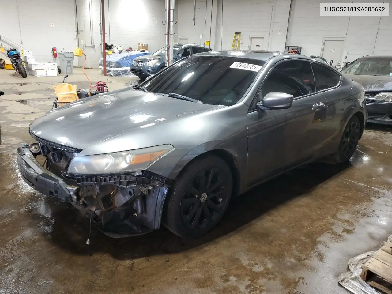 1HGCS21819A005692 2009 Honda Accord Exl