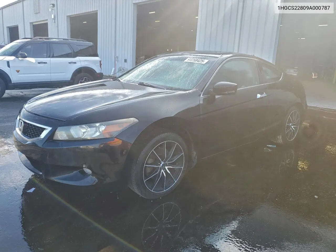 1HGCS22809A000787 2009 Honda Accord Exl