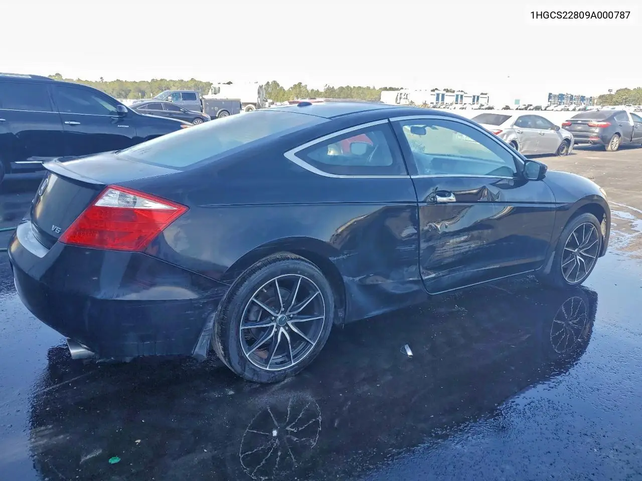 1HGCS22809A000787 2009 Honda Accord Exl
