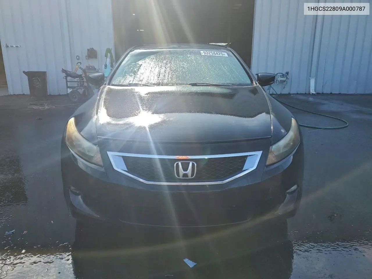 1HGCS22809A000787 2009 Honda Accord Exl