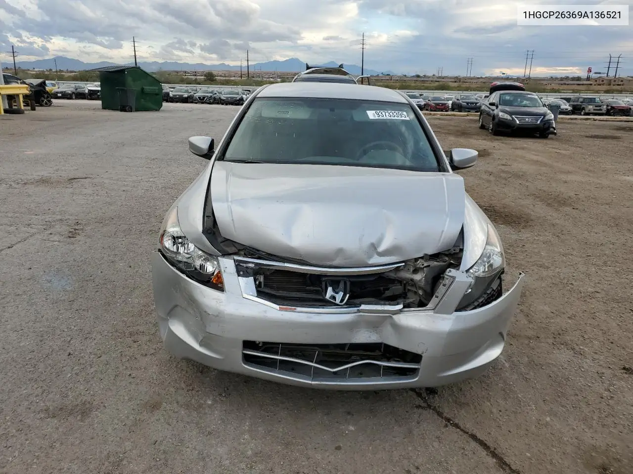1HGCP26369A136521 2009 Honda Accord Lx