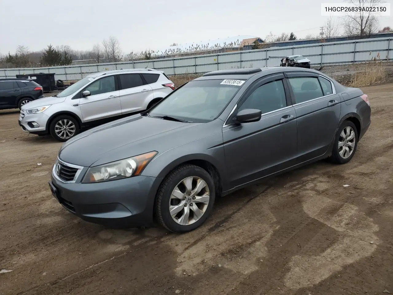 1HGCP26839A022150 2009 Honda Accord Exl