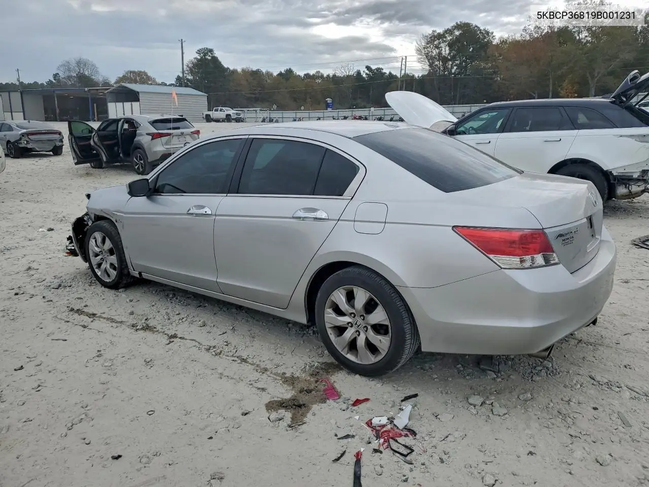 5KBCP36819B001231 2009 Honda Accord Exl