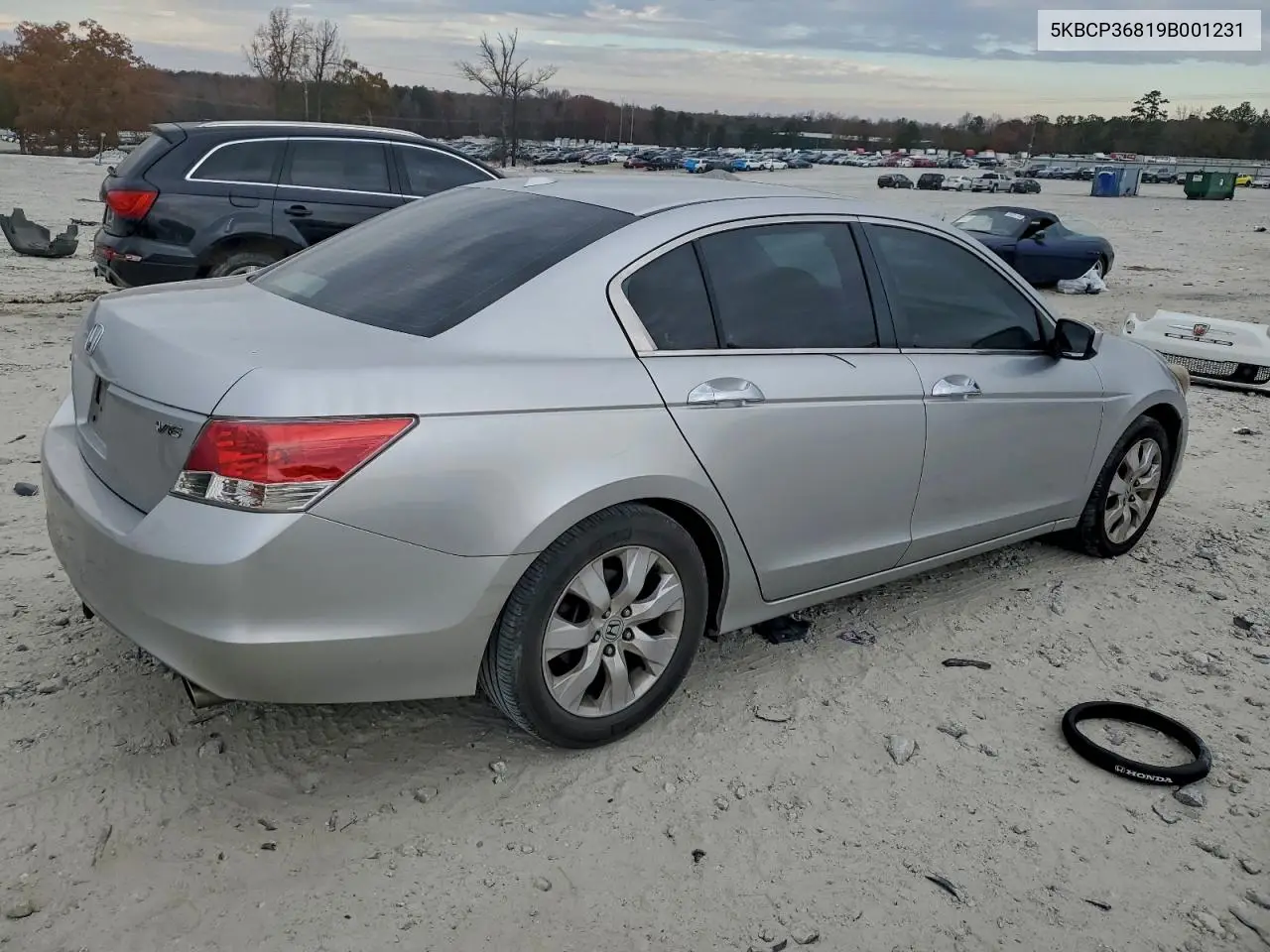 5KBCP36819B001231 2009 Honda Accord Exl