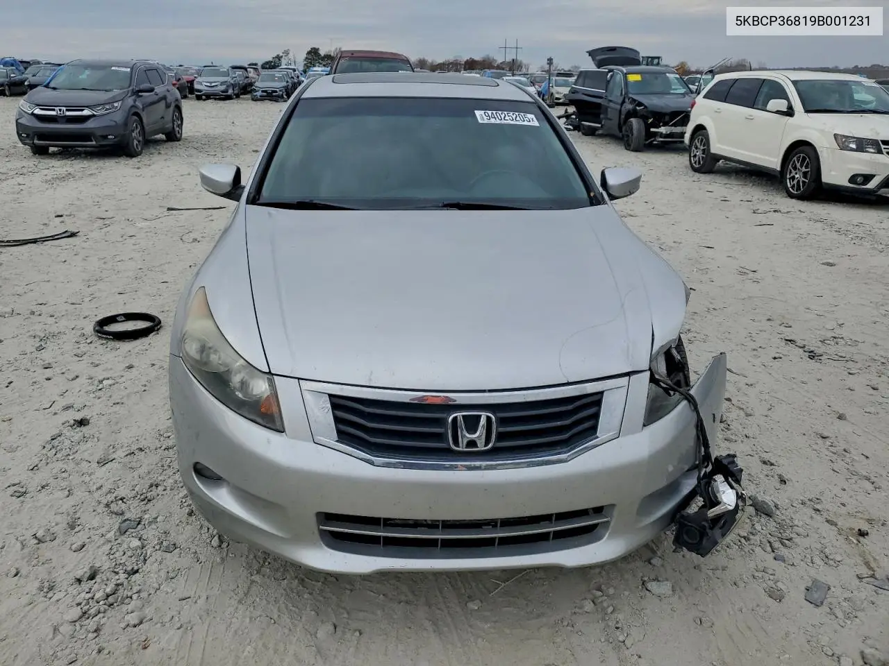 5KBCP36819B001231 2009 Honda Accord Exl