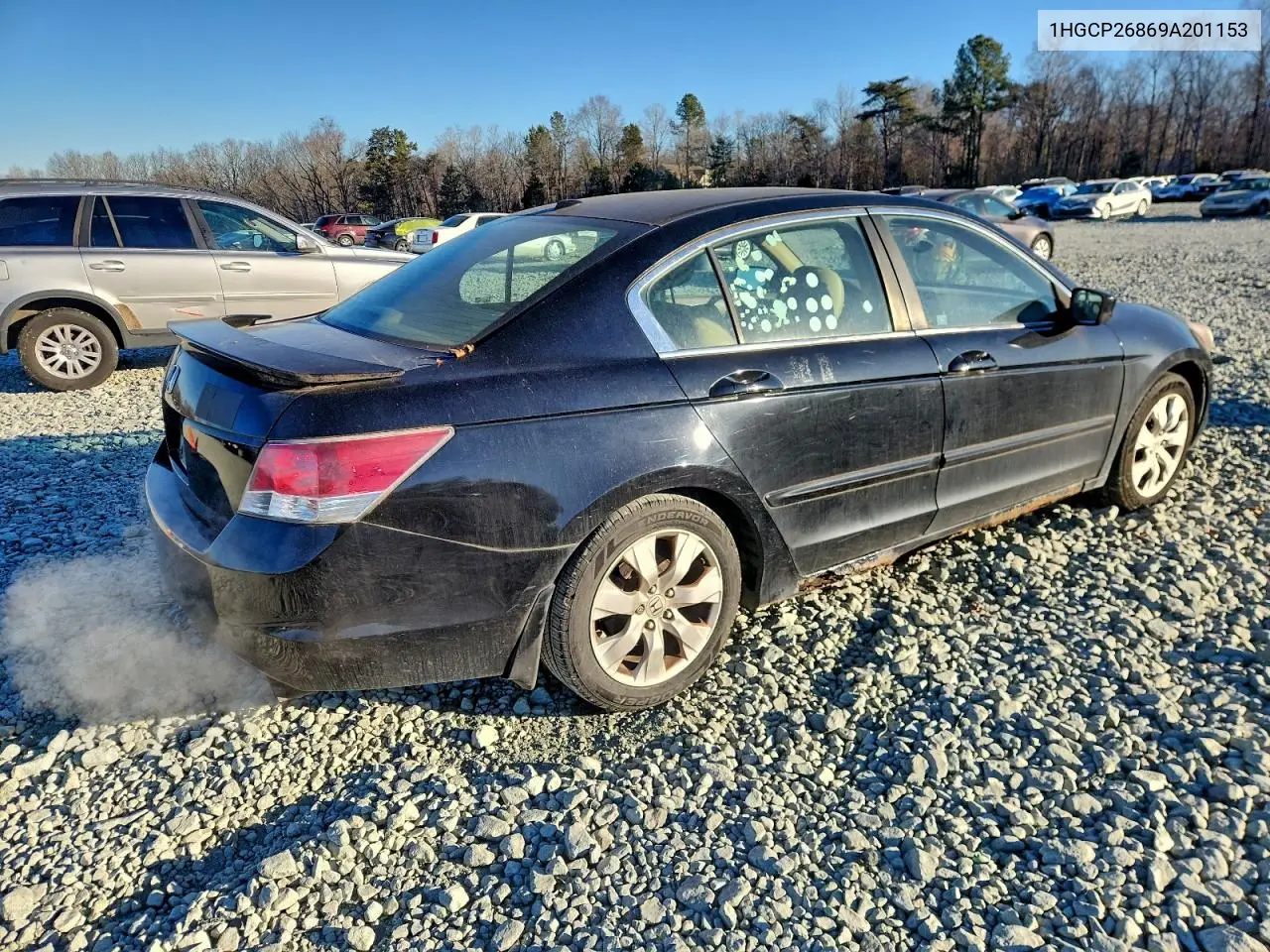 1HGCP26869A201153 2009 Honda Accord Exl