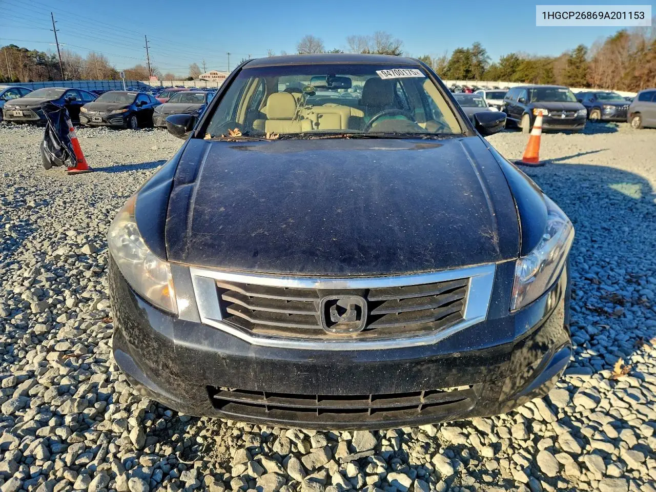 1HGCP26869A201153 2009 Honda Accord Exl