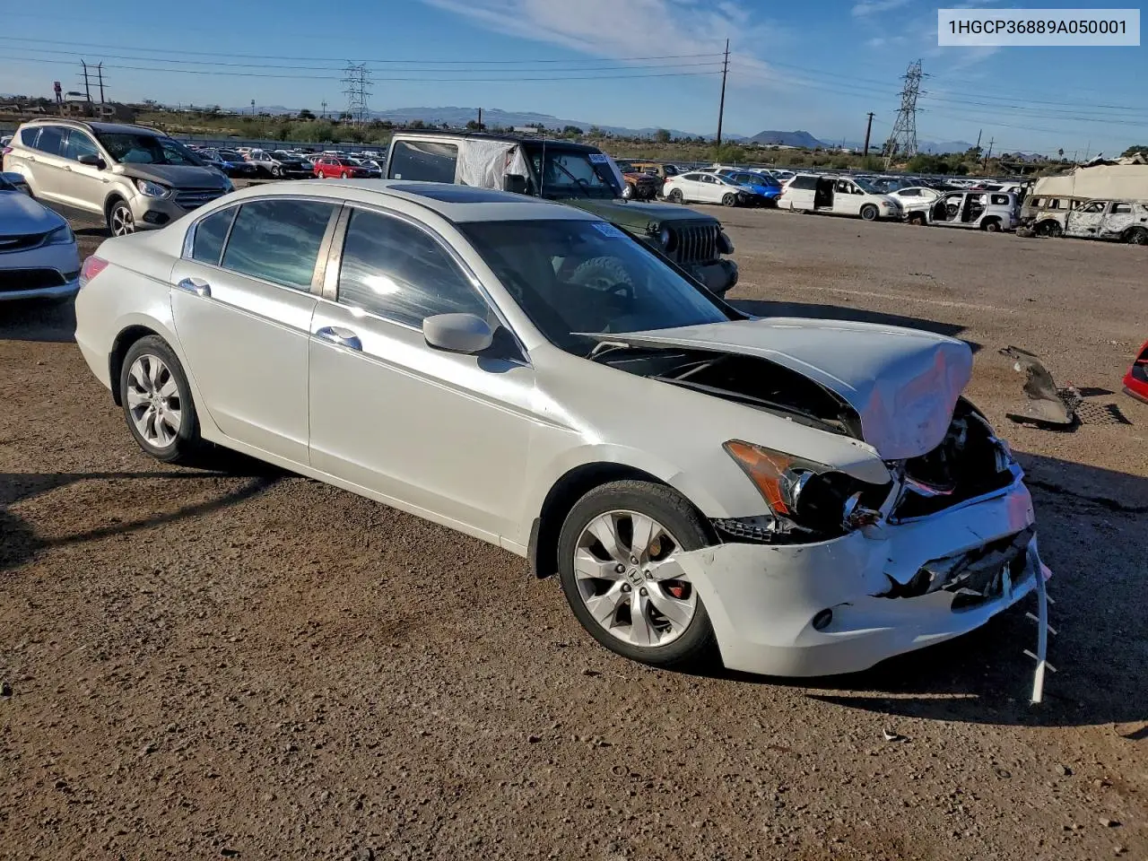 1HGCP36889A050001 2009 Honda Accord Exl