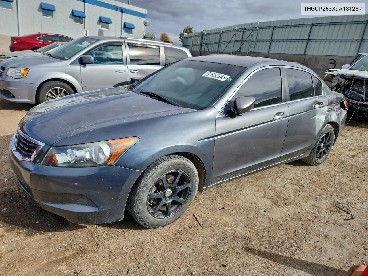 1HGCP263X9A131287 2009 Honda Accord Lx