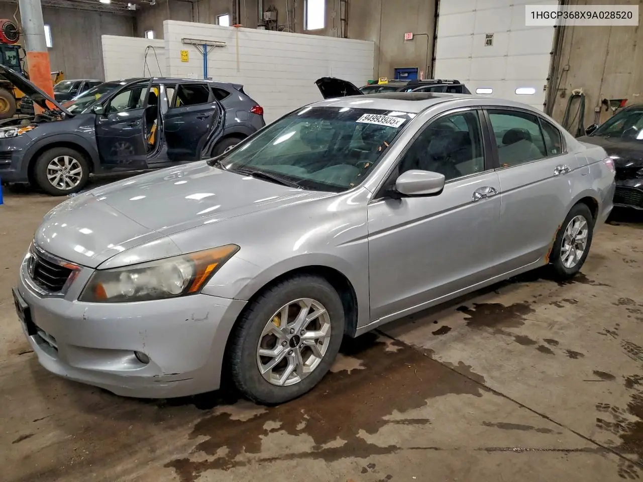 1HGCP368X9A028520 2009 Honda Accord Exl