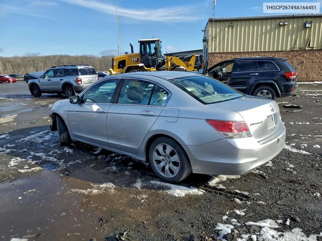 1HGCP26749A164451 2009 Honda Accord Ex