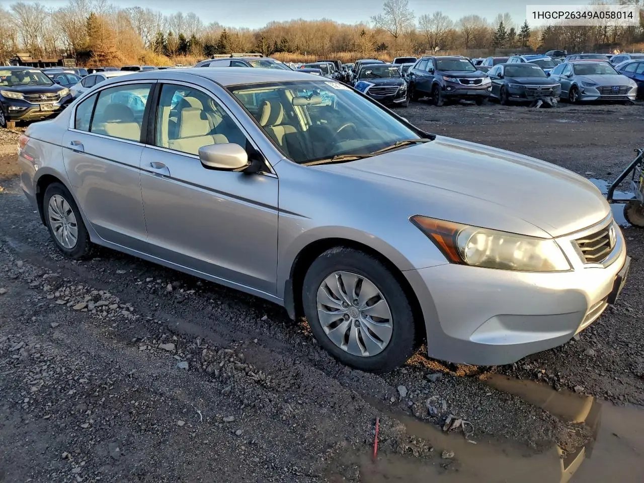 1HGCP26349A058014 2009 Honda Accord Lx