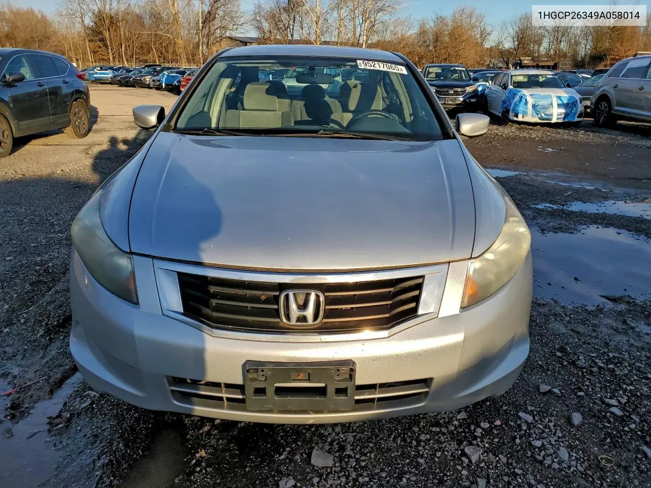 1HGCP26349A058014 2009 Honda Accord Lx