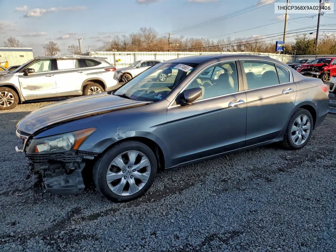 1HGCP368X9A021406 2009 Honda Accord Exl