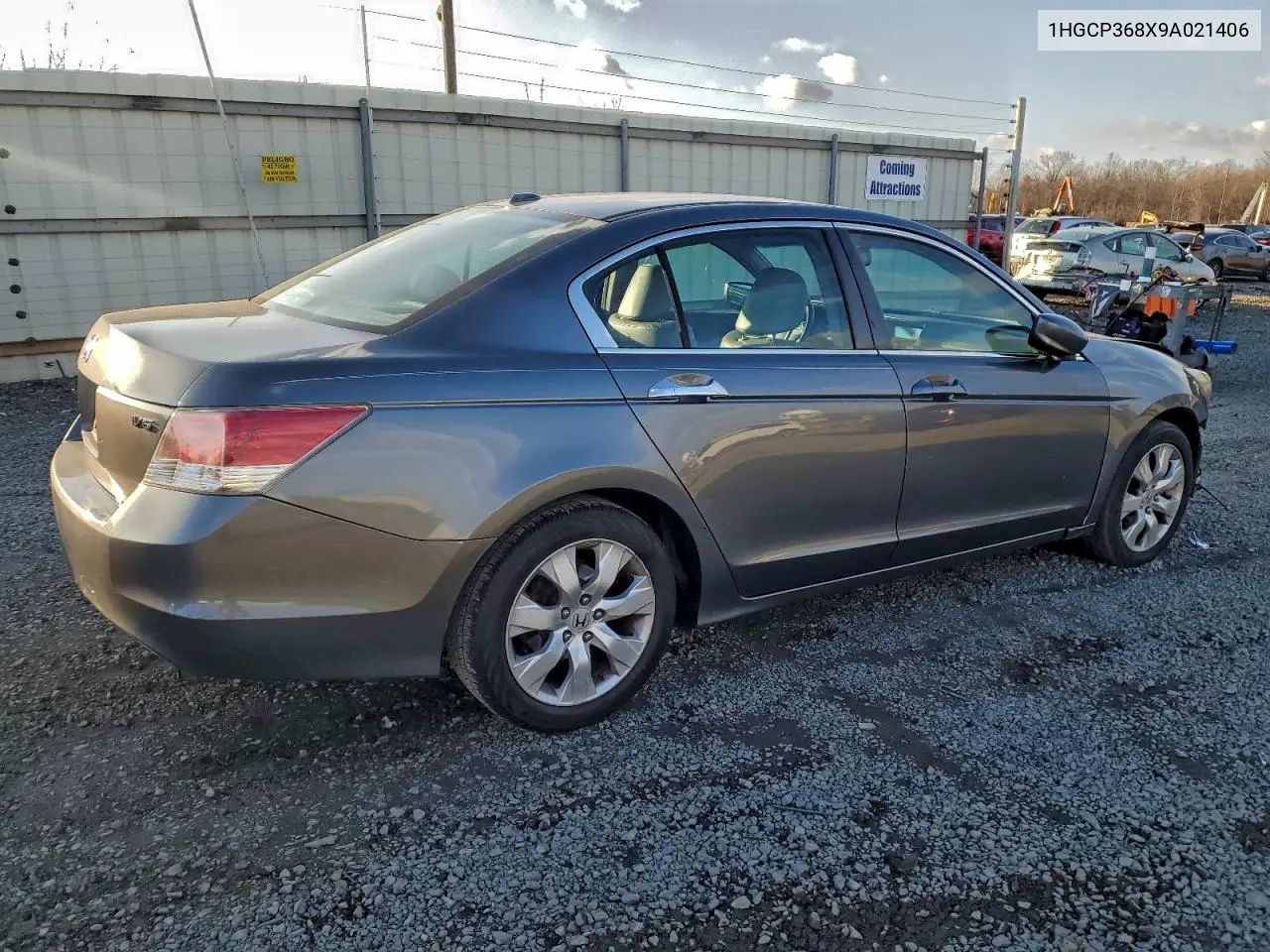 1HGCP368X9A021406 2009 Honda Accord Exl