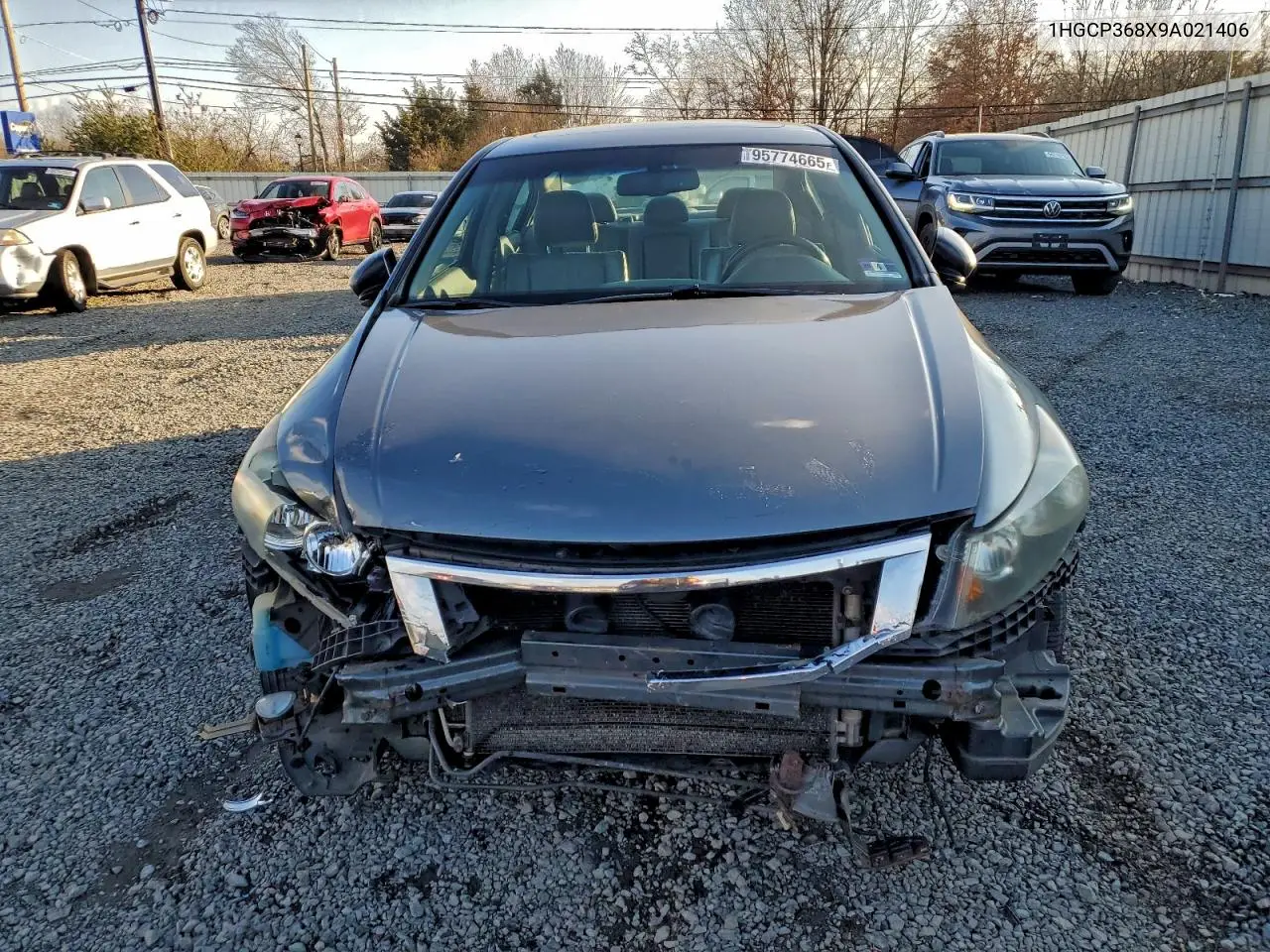 1HGCP368X9A021406 2009 Honda Accord Exl