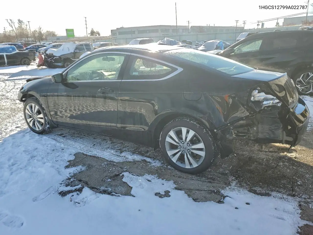1HGCS12799A022787 2009 Honda Accord Ex