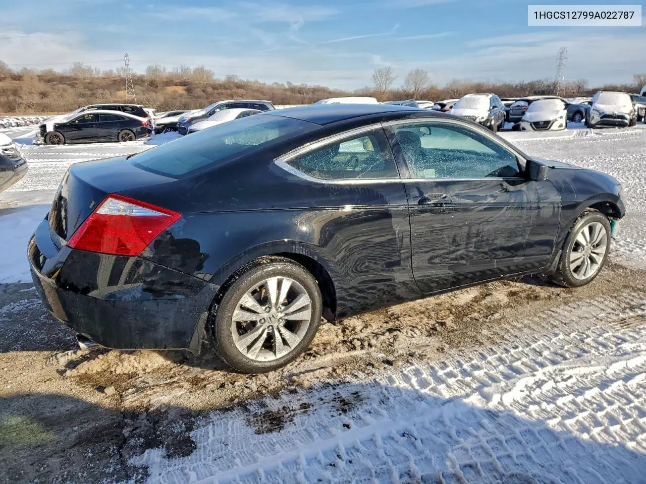 1HGCS12799A022787 2009 Honda Accord Ex