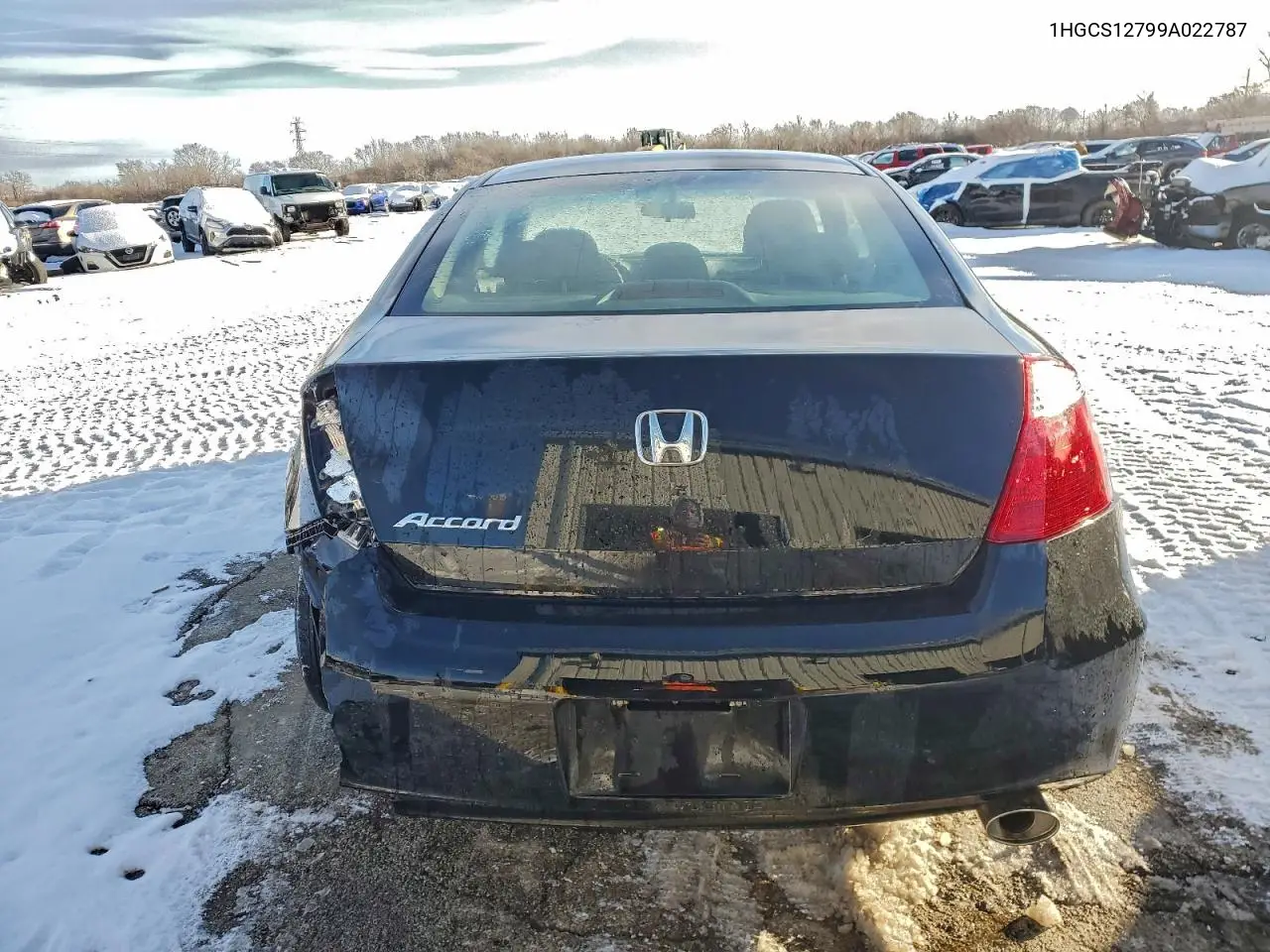1HGCS12799A022787 2009 Honda Accord Ex