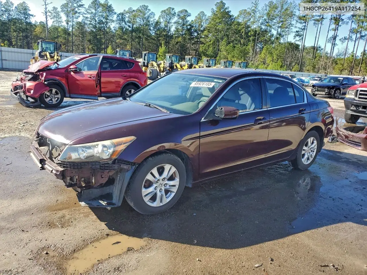 1HGCP26419A117254 2009 Honda Accord Lxp
