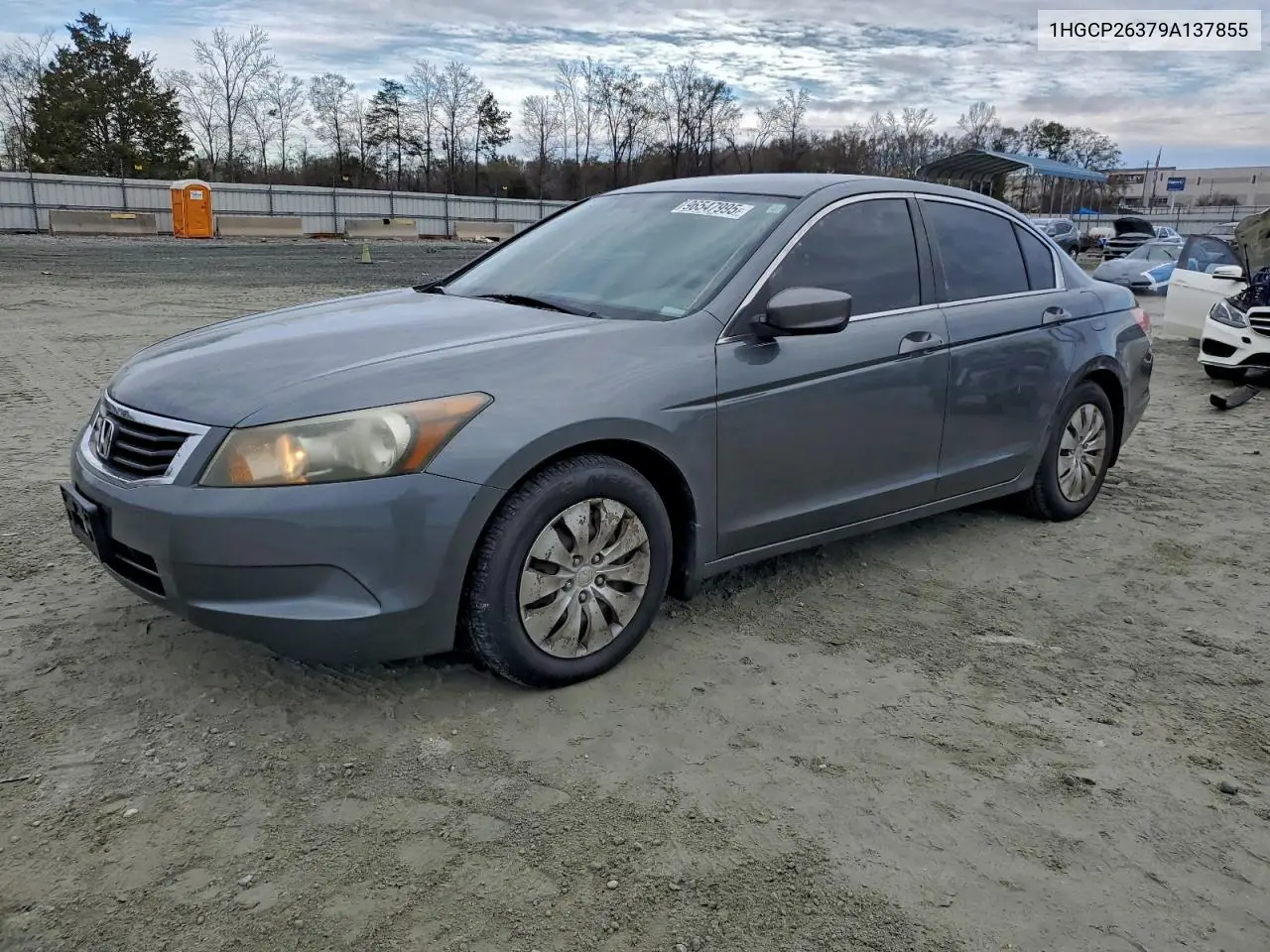 1HGCP26379A137855 2009 Honda Accord Lx