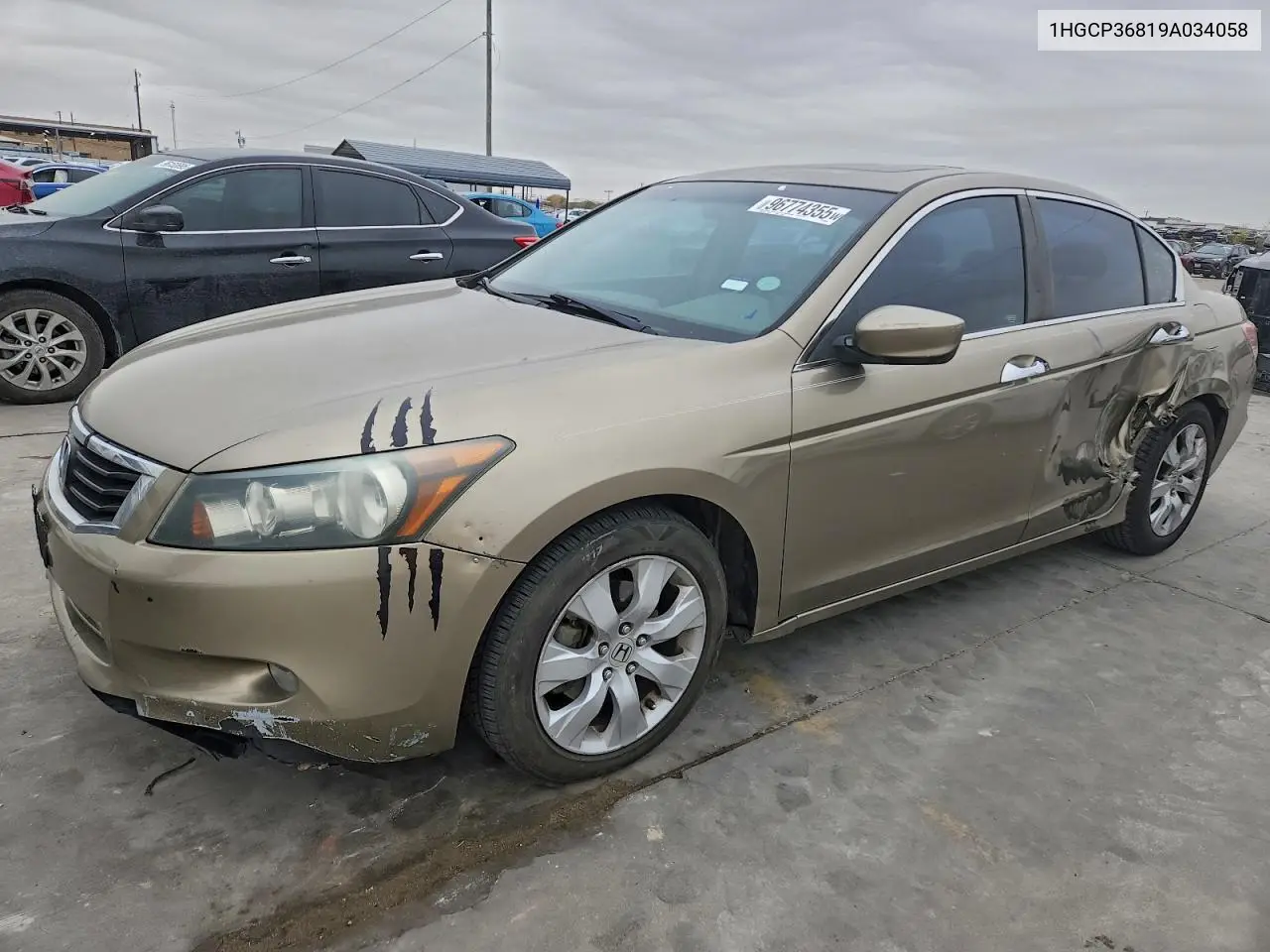 1HGCP36819A034058 2009 Honda Accord Exl