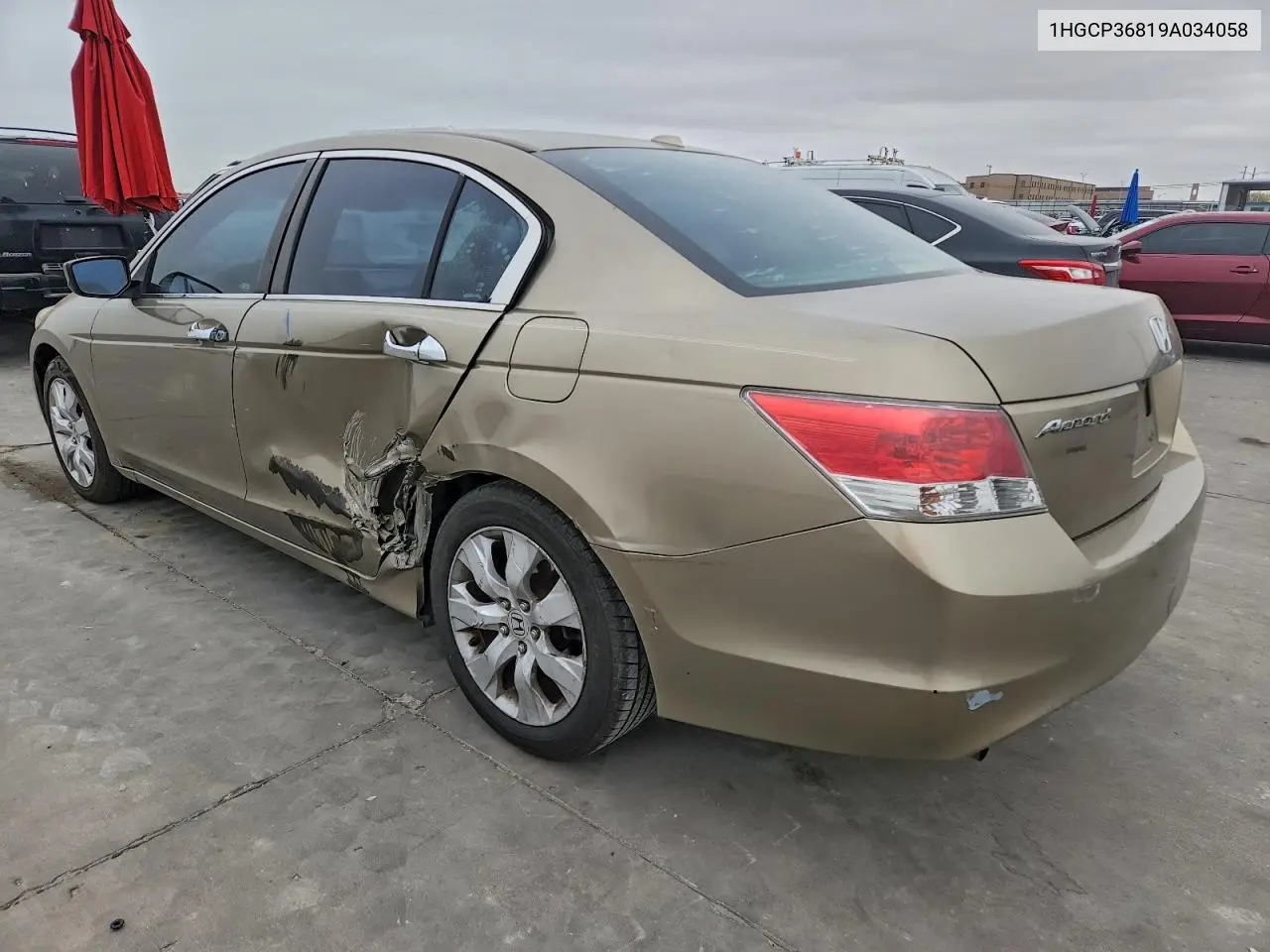 1HGCP36819A034058 2009 Honda Accord Exl