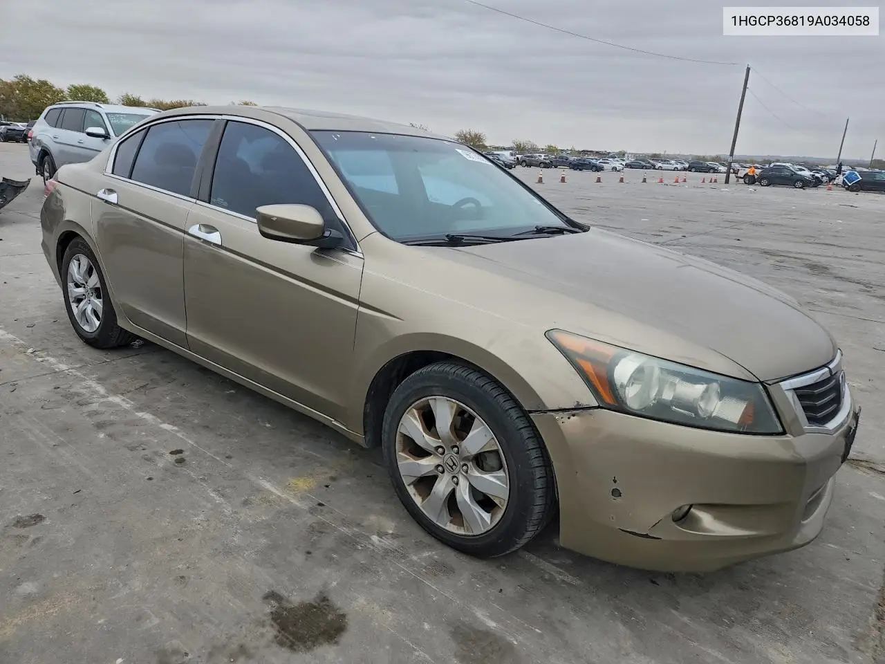 1HGCP36819A034058 2009 Honda Accord Exl