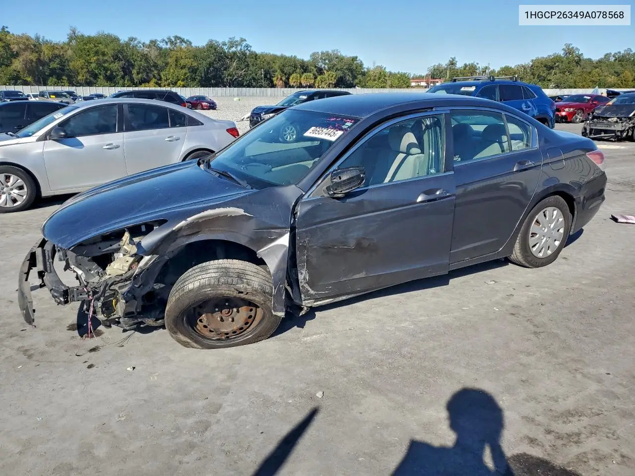 1HGCP26349A078568 2009 Honda Accord Lx