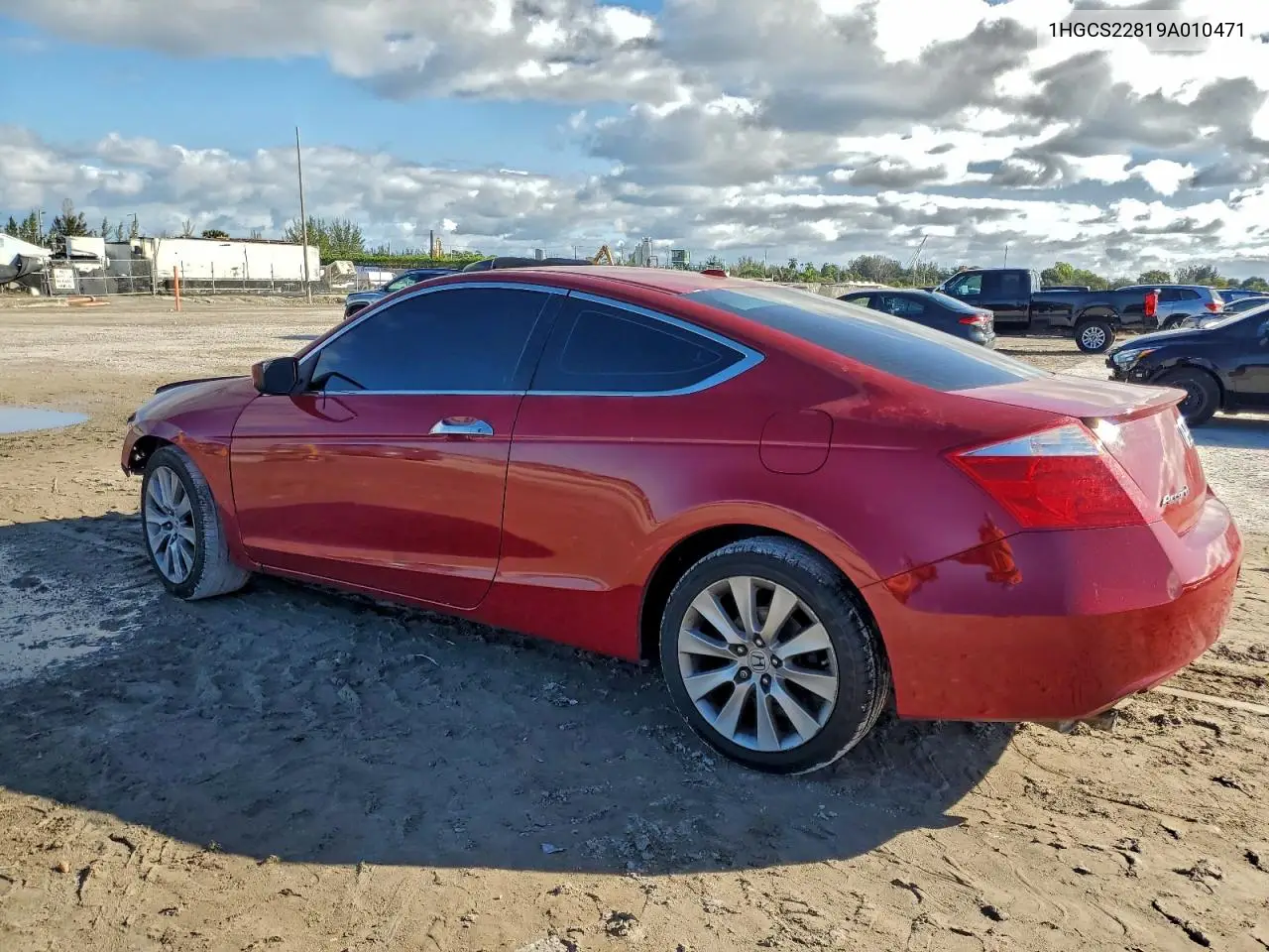 1HGCS22819A010471 2009 Honda Accord Exl