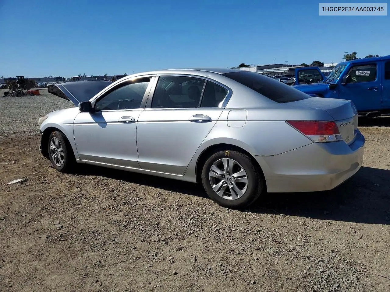 1HGCP2F34AA003745 2010 Honda Accord Lx