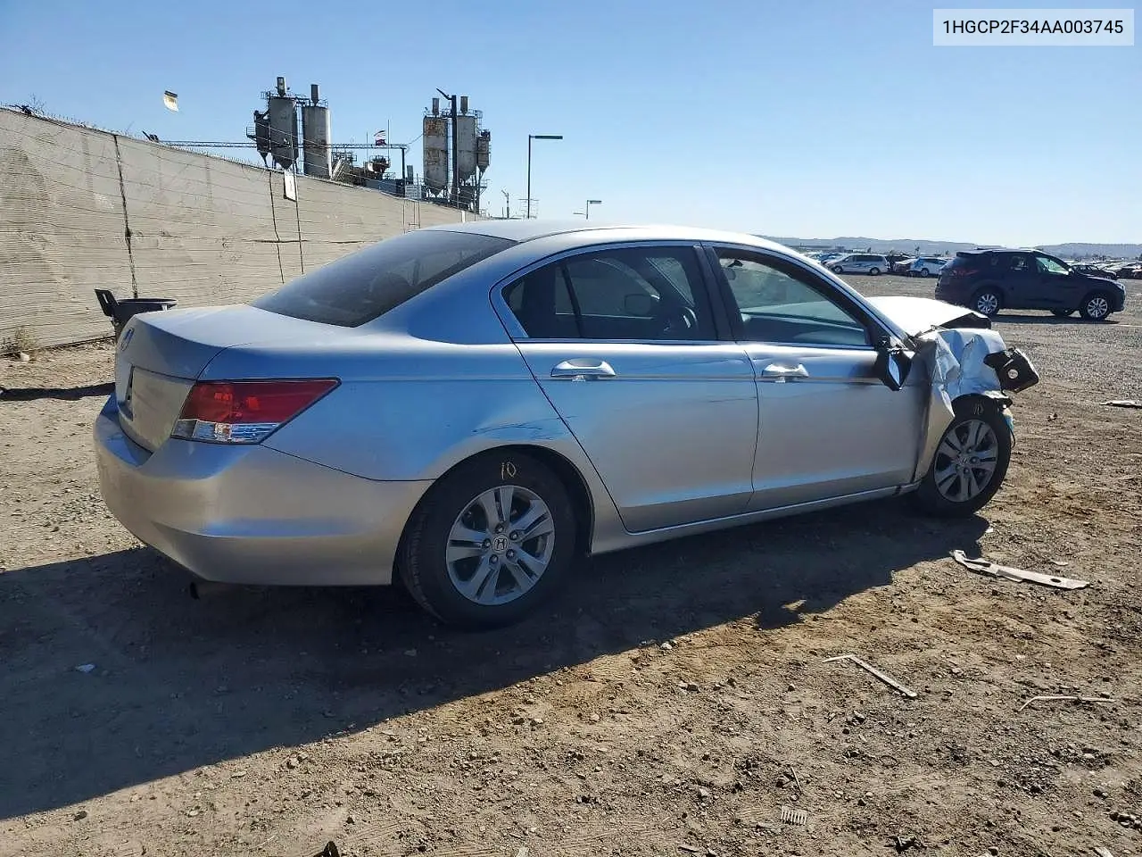 1HGCP2F34AA003745 2010 Honda Accord Lx