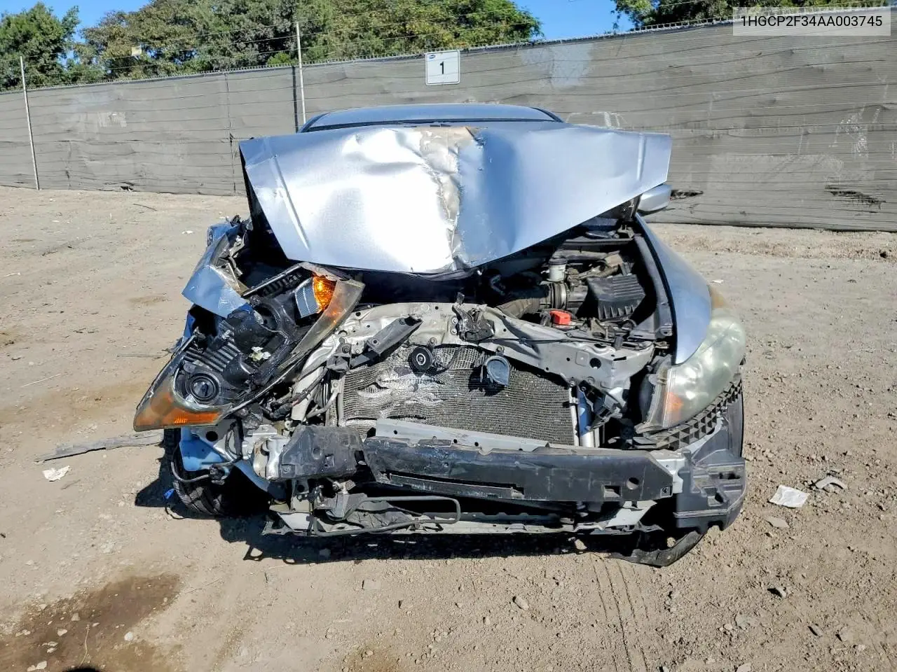 1HGCP2F34AA003745 2010 Honda Accord Lx