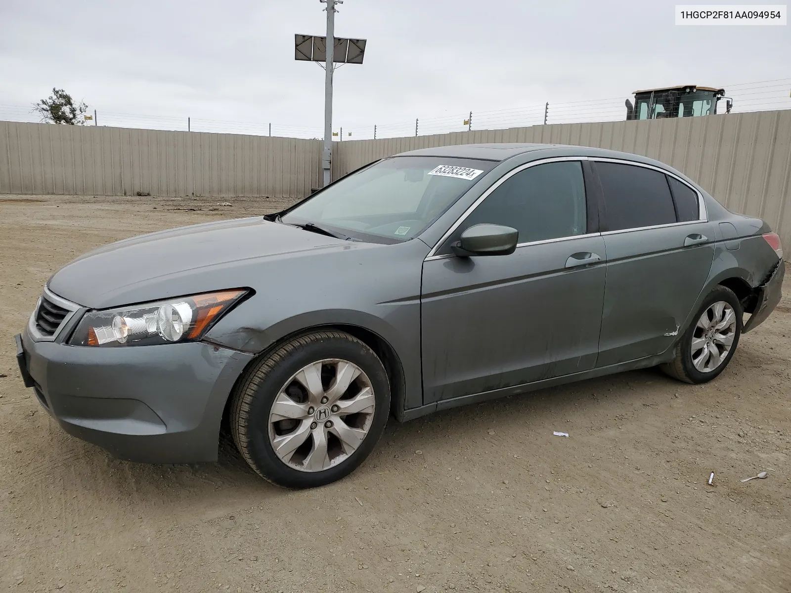 1HGCP2F81AA094954 2010 Honda Accord Exl