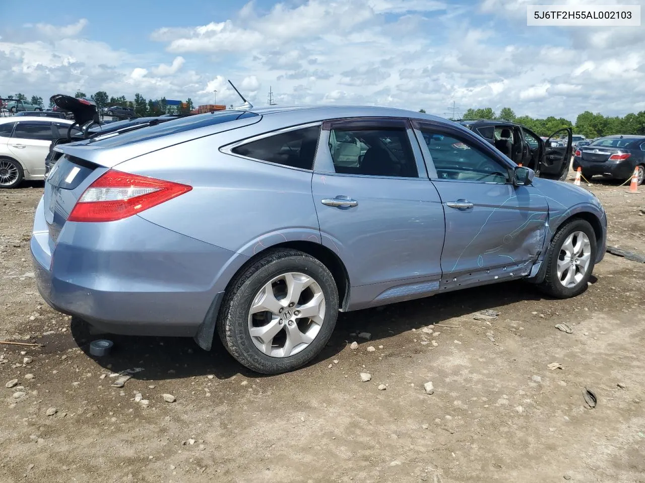 5J6TF2H55AL002103 2010 Honda Accord Crosstour Exl