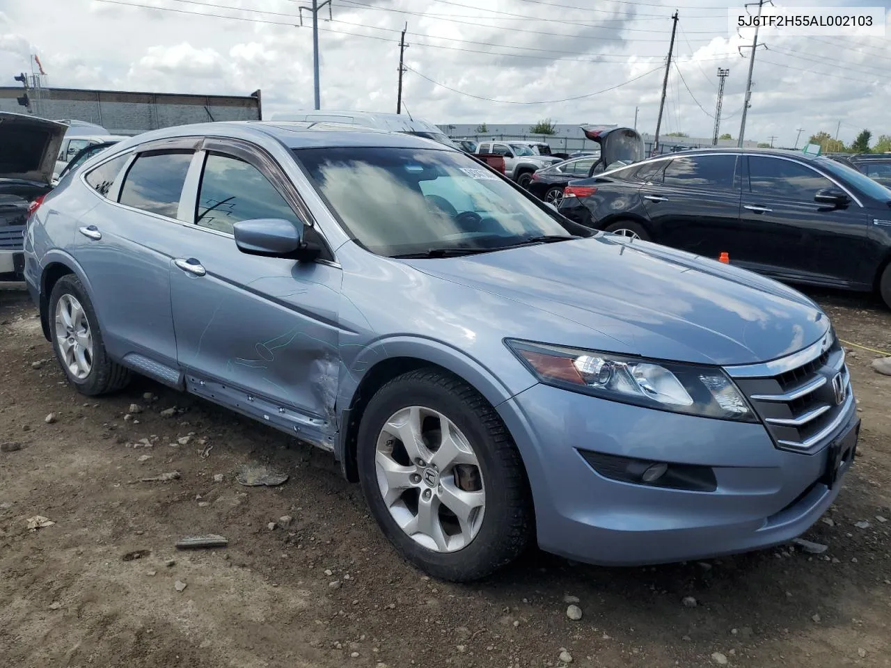 5J6TF2H55AL002103 2010 Honda Accord Crosstour Exl