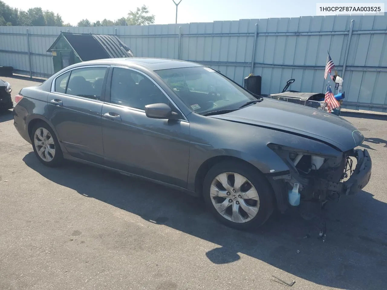 1HGCP2F87AA003525 2010 Honda Accord Exl